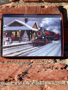 Christmas Cards Train