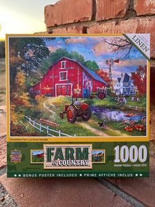Jigsaw Puzzle Master Pieces Puzzle Farm & Country