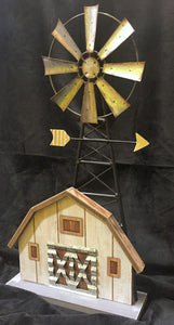 Windmill on Barn Decoration